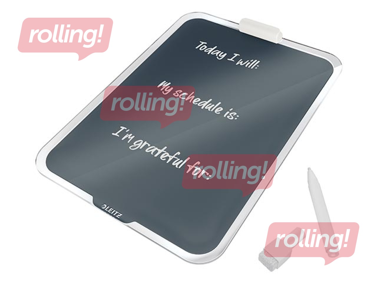 Clipboard Leitz Cosy, A4, glass, grey