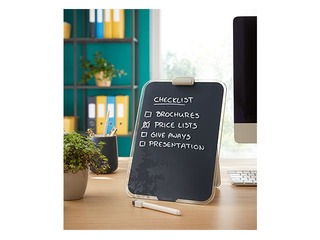 Kirjutusalus Leitz Cosy, A4, klaas, hall