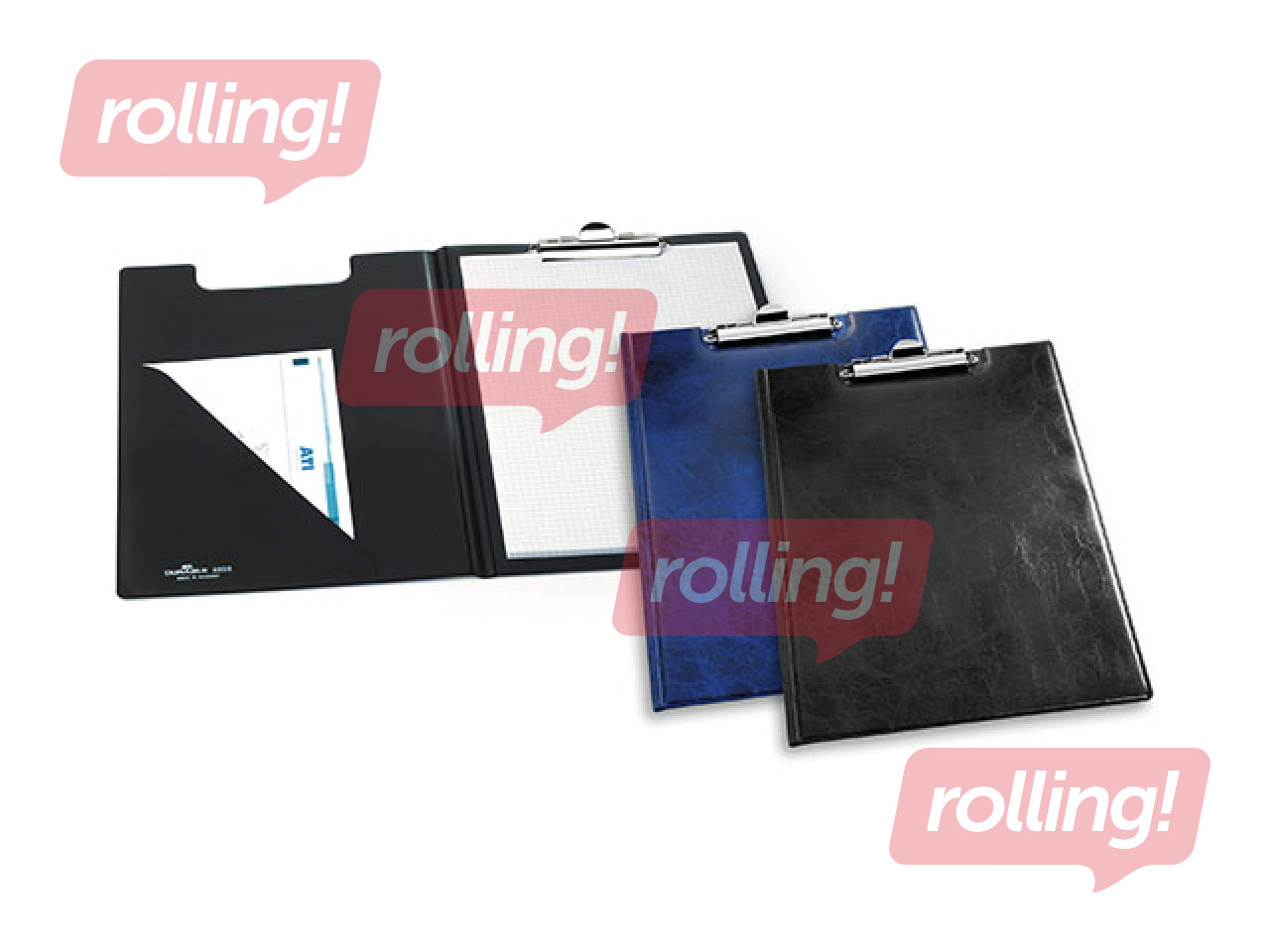 Clipboard with cover Durable, A4, black