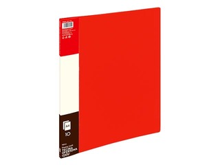 Folder with 10 pockets Grand, A4, red