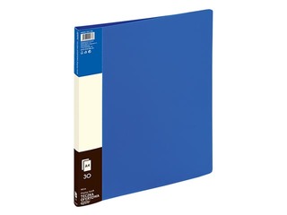 Folder with 30 pockets Grand, A4, blue
