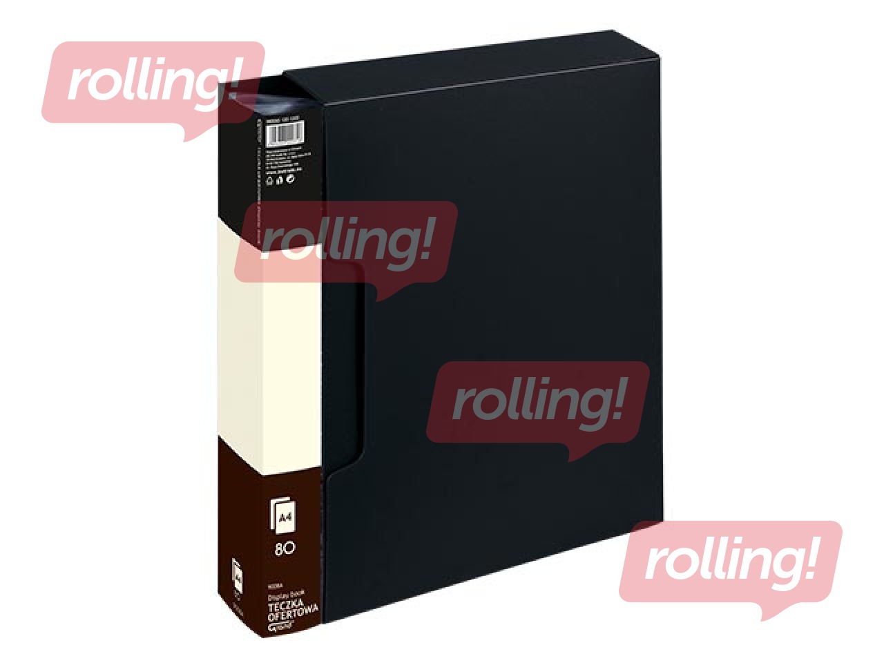 Folder in carrying case with 80 pockets Grand, A4, black