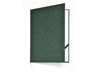 Diploma cover Argo Royal, green