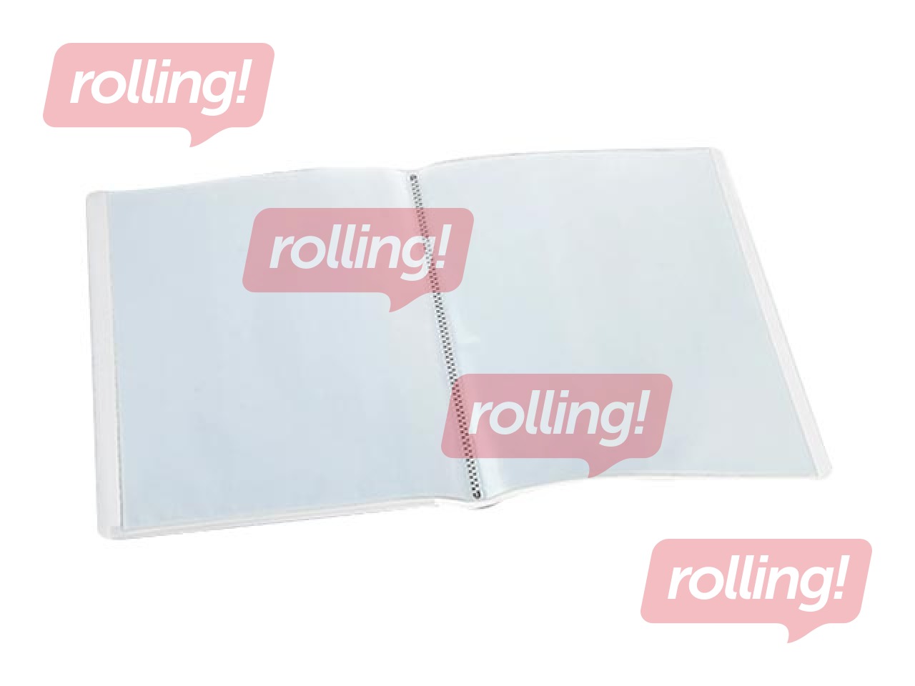 Folder with 20 pockets Europel, A4, white