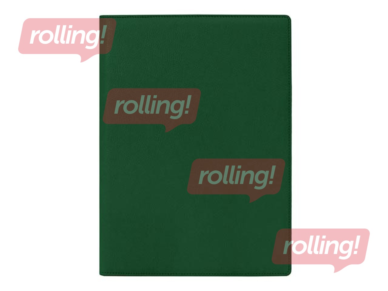 Diploma vāki Timer, tumši zaļš/melns