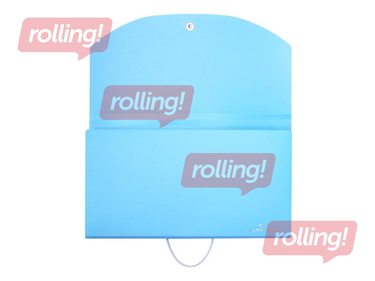 Expanding file Concorde, DL, 13 pockets, pastel blue