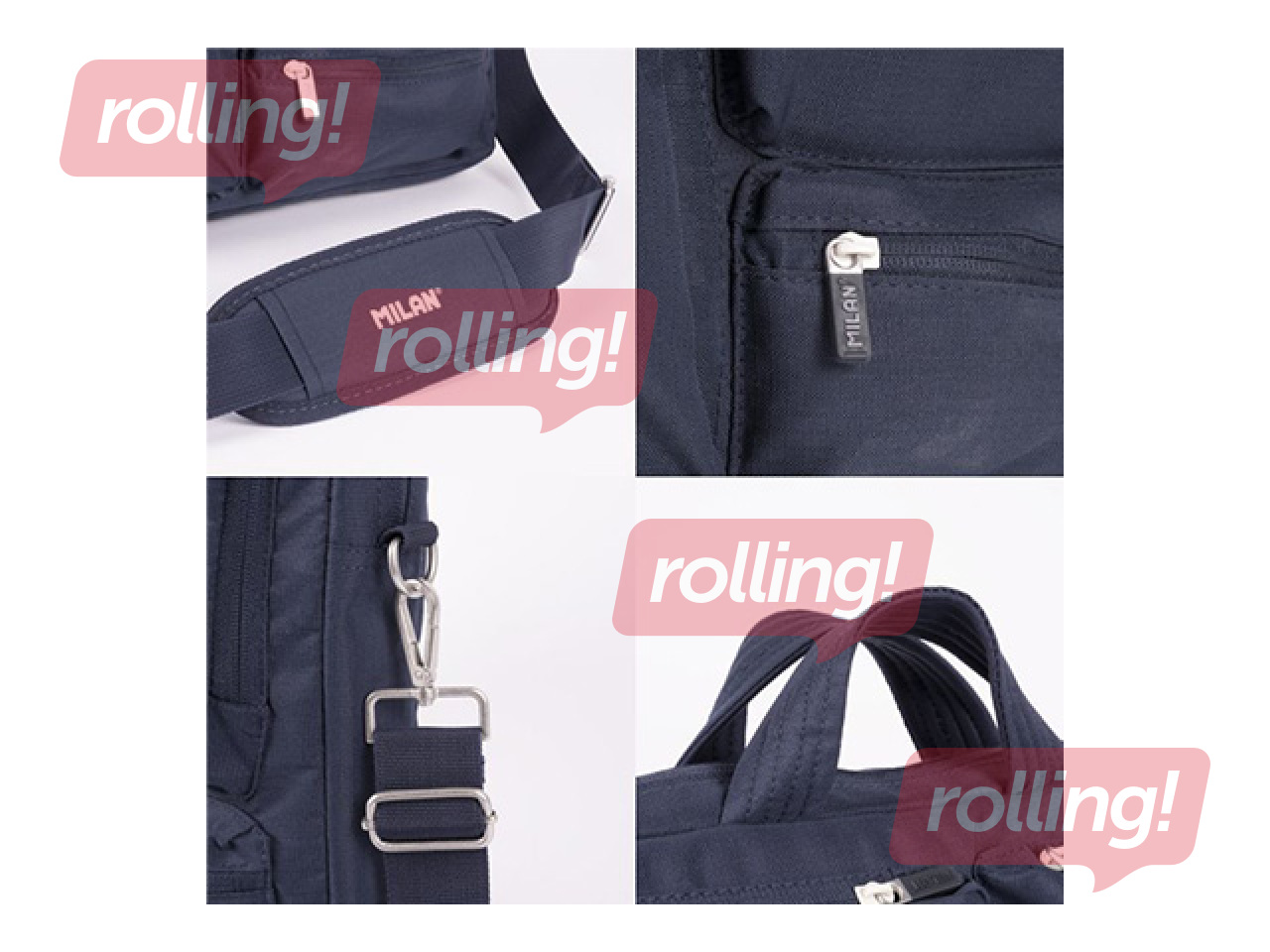 Laptop briefcase Milan 430, blue