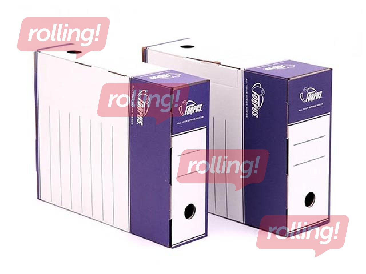 Arhiivkarp Forpus, A4, 8 cm, kartong