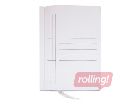 Kaust nööriga SM·LT, A4, kartong, valge