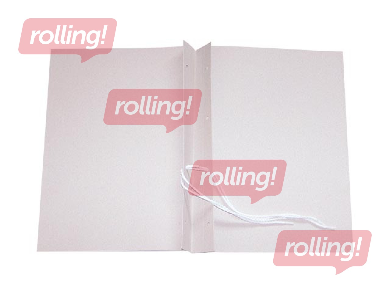 Kaust nööriga SM·LT, A4, kartong, valge