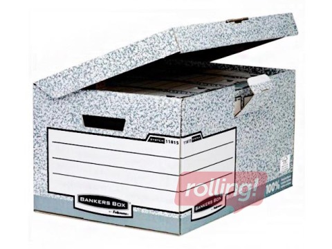 Arhīva kaste Fellowes 378x293x545mm, kartona