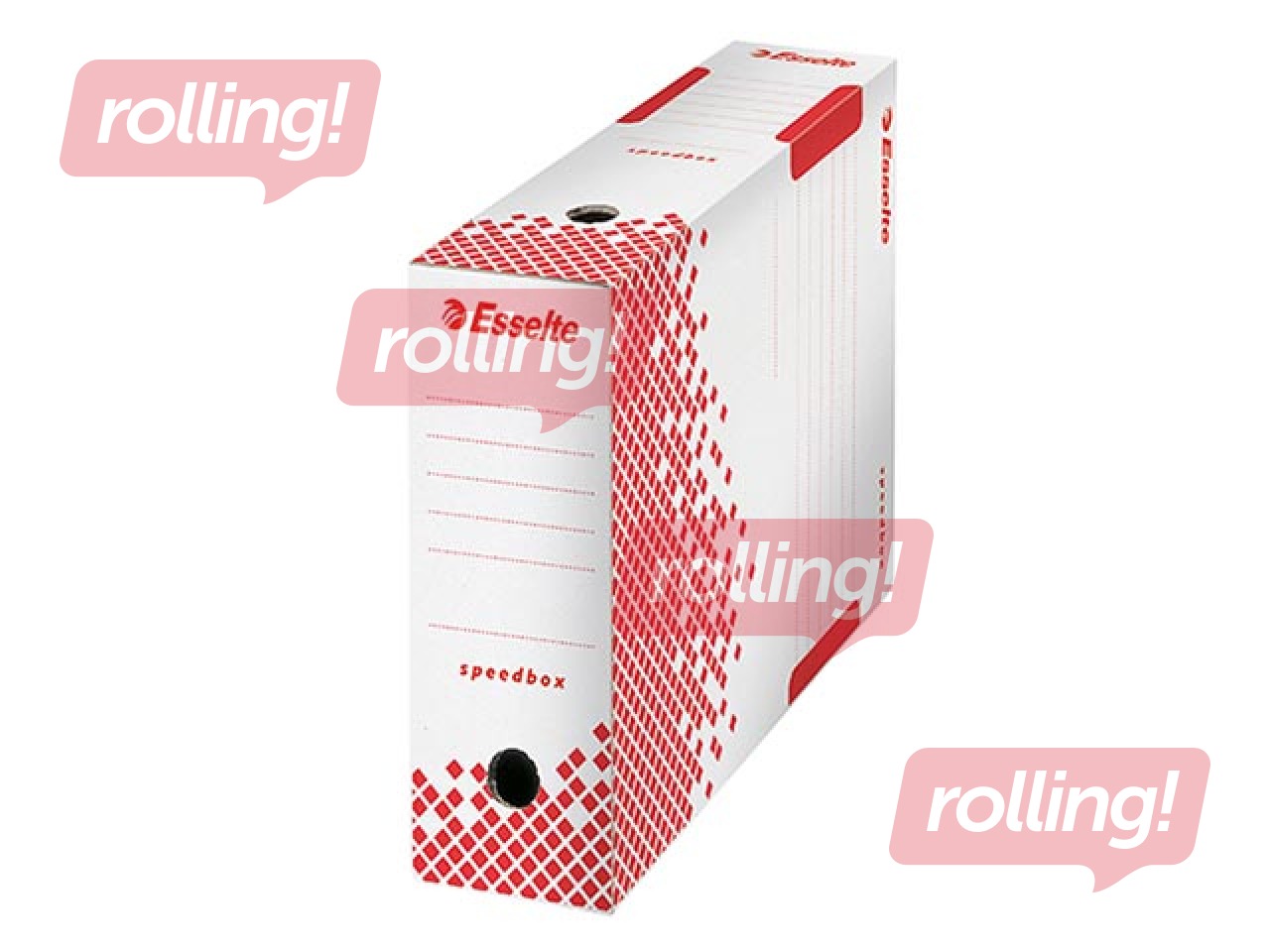 Arhiivkarp Esselte Speedbox, A4, 10 cm, kartong, valge