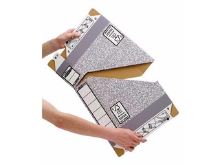Arhiivkarp Fellowes, A4,  hall-valge,78x311x258mm