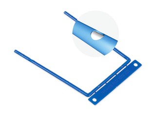 Archive clips with metal Forpus, 100 pcs.