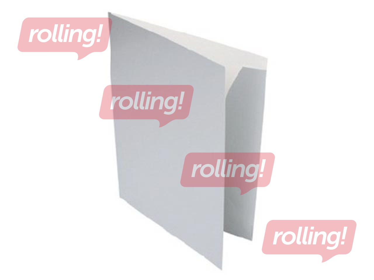 Folder A4, cardboard, white