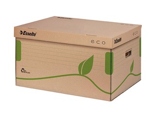 Arhīva kaste ar vāku Esselte Eco, kartona, brūna