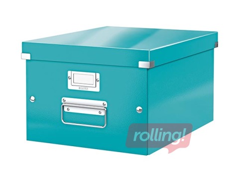 Storage and transportation box Leitz, A4, Ice blue