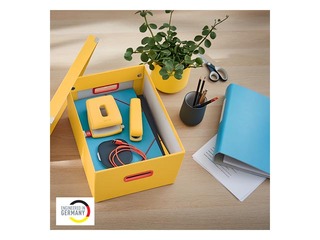 Hoiukast Leitz Cozy Click & Store, A4, kollane