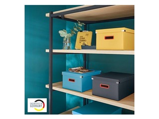 Hoiukast Leitz Cozy Click & Store, A4, kollane