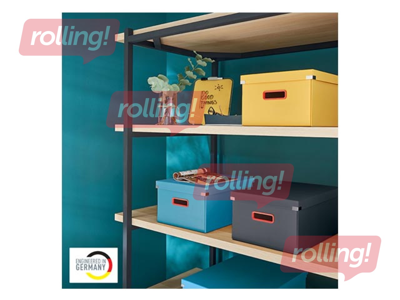 Hoiukast Leitz Cozy Click & Store, A4, kollane