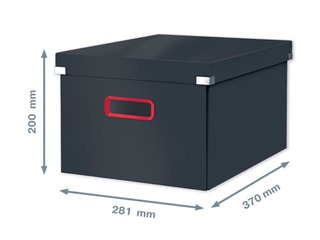 Ящик для хранения Leitz Cosy Click & Store, A4, серый