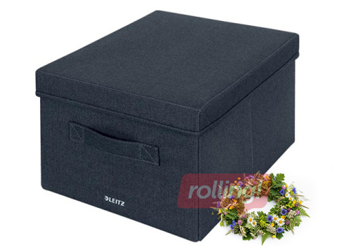 Hoiukast Leitz Fabric, A4, hall, 2 tk. +Jaanipäeva kingitus!