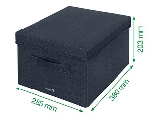 Hoiukast Leitz Fabric, A4, hall, 2 tk. +Jaanipäeva kingitus!