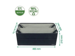 Laotamise ja transportimise kott Leitz Fabric Hot, hall