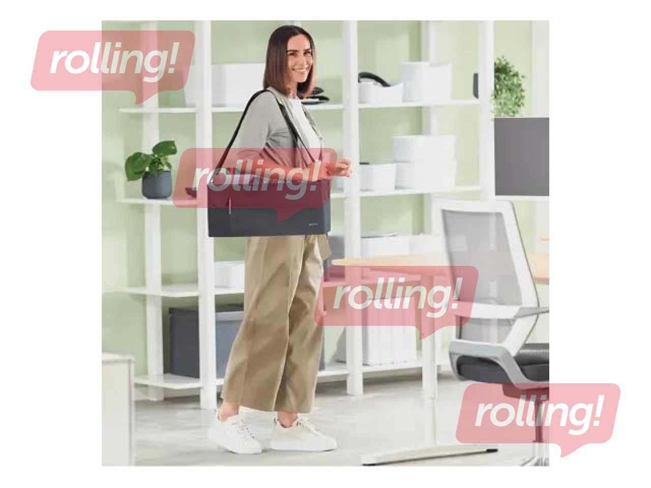 Laotamise ja transportimise kott Leitz Fabric Hot, hall