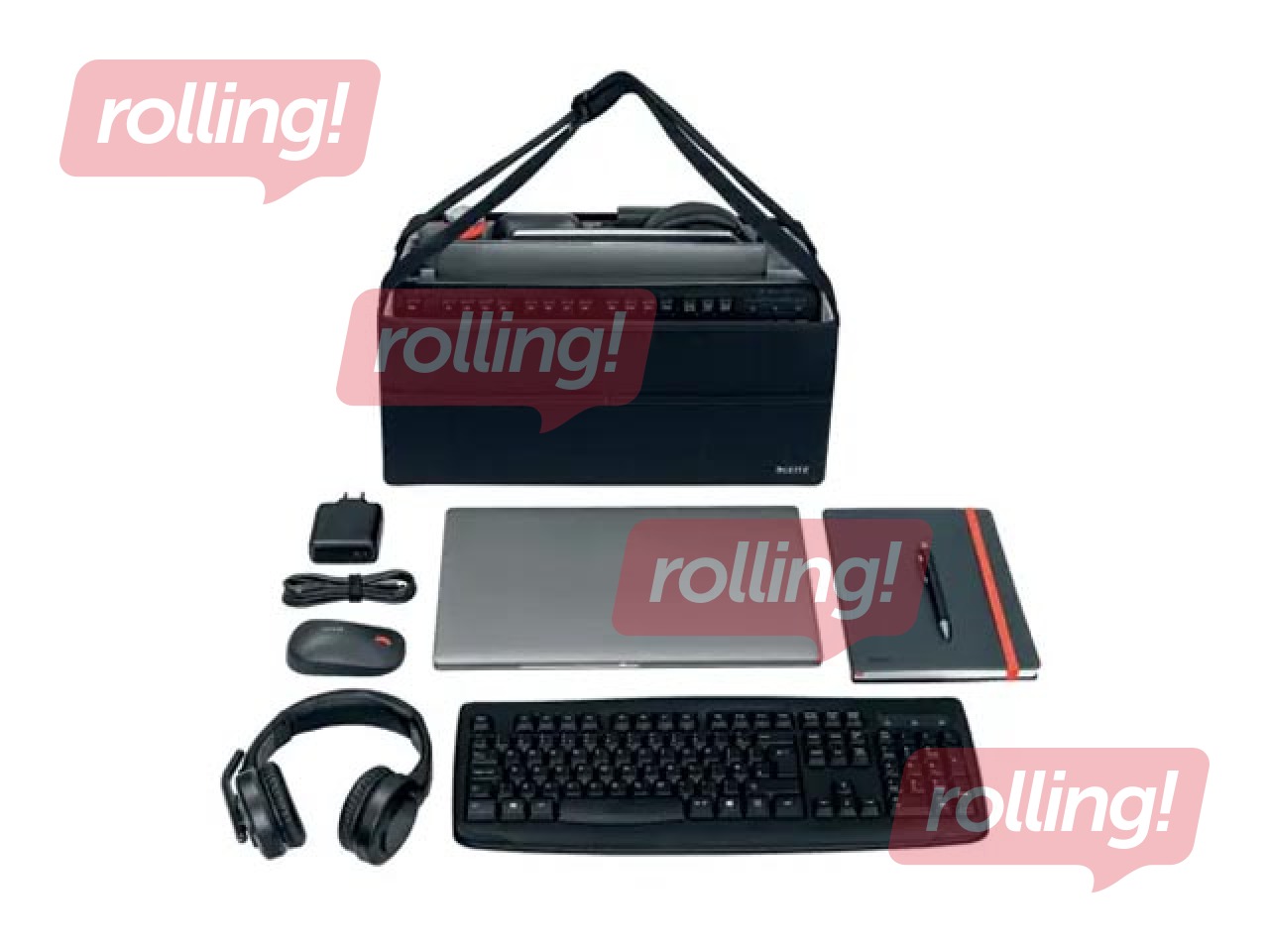 Сумка для хранения и транспортировки Leitz Fabric Hot, серая