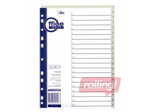 Vahelehed Forpus, 1-20, A4, PP, hall