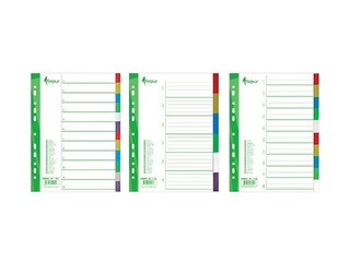 Dokumentu sadalītājs Forpus, A4, 1-5, krāsains