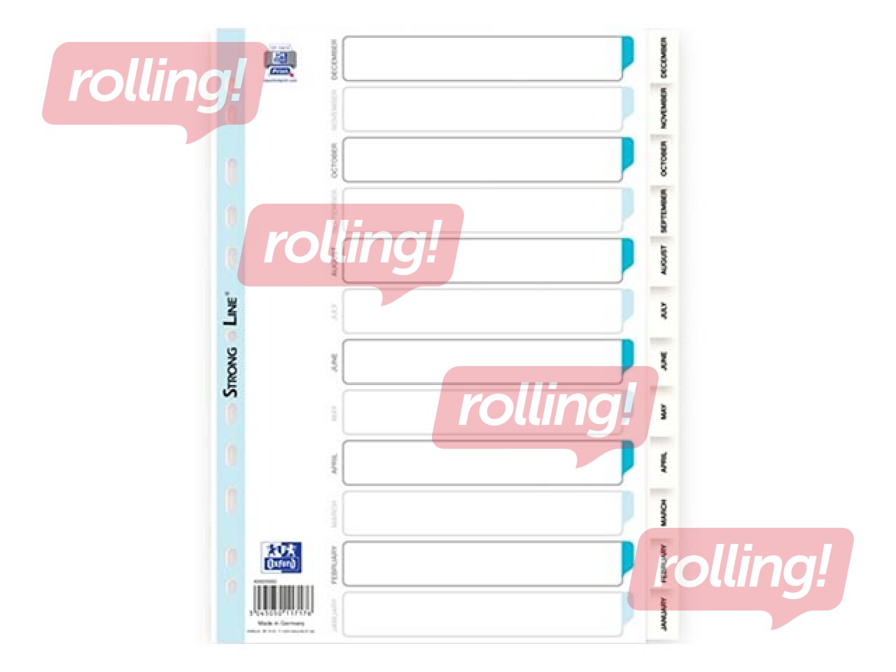 Index ELBA StrongLine Dec – Jan, A4, PP