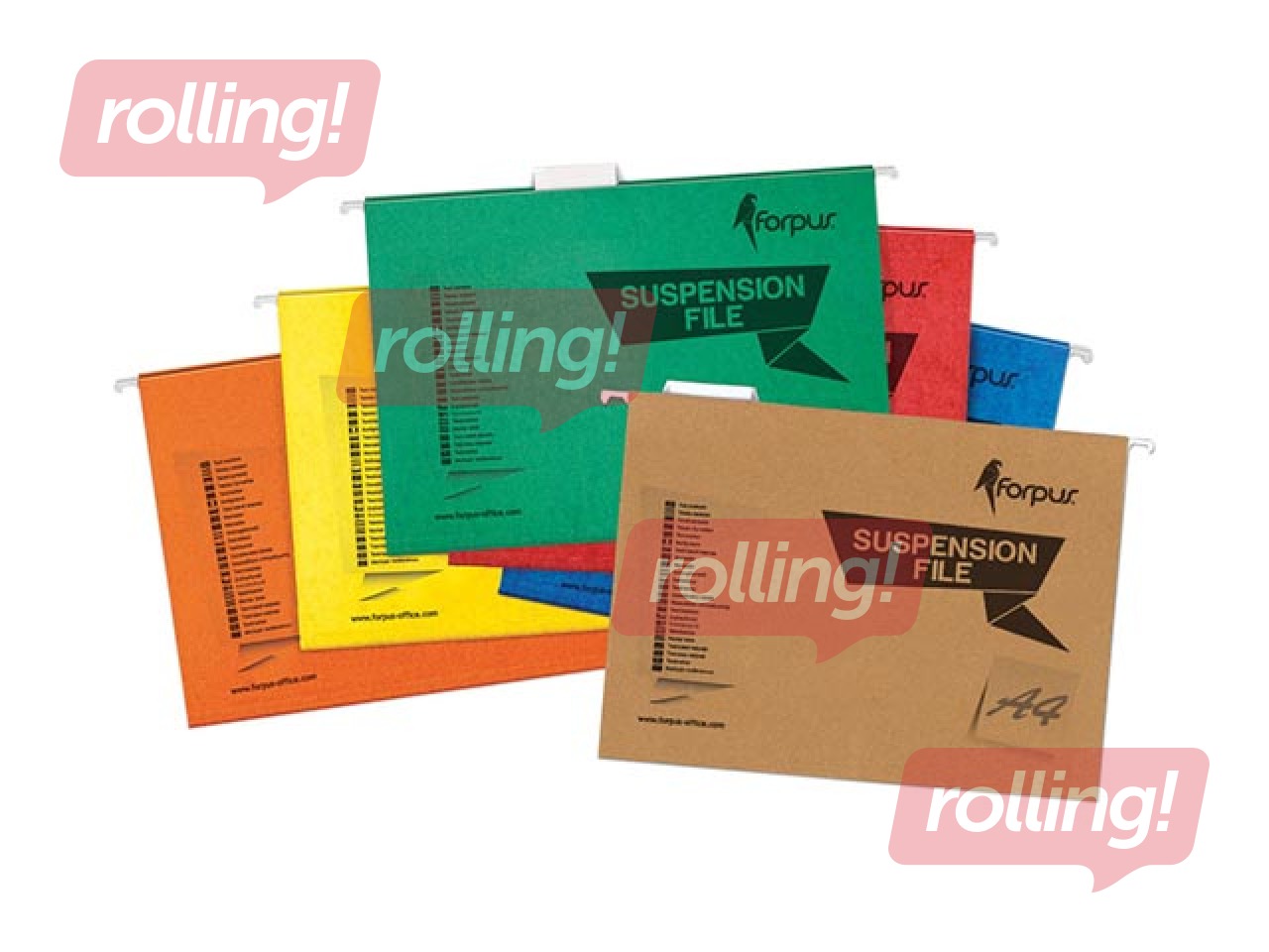 Suspension file Forpus, blue