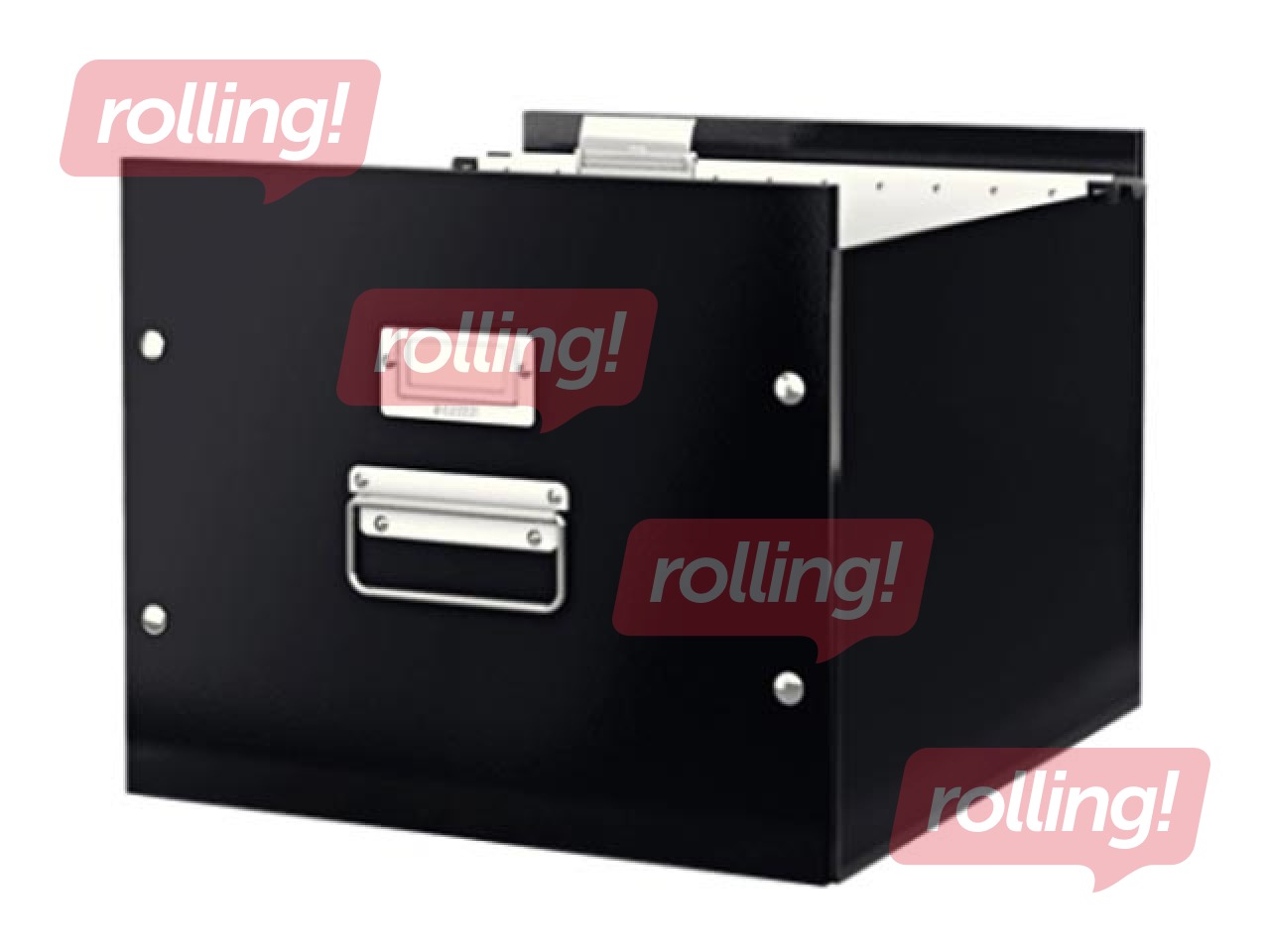 Arhiivikast Leitz rippkaantele, must