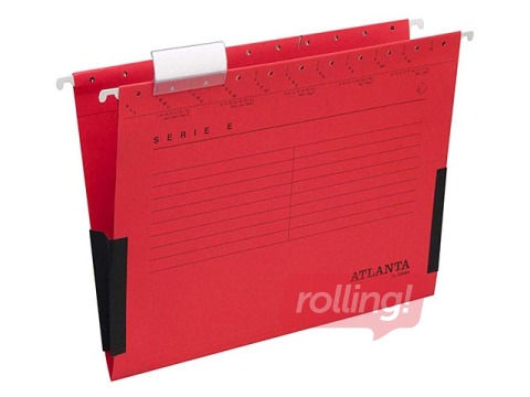 Suspension file pocket Atlanta, Serie-E Atlanta, A4 ,red