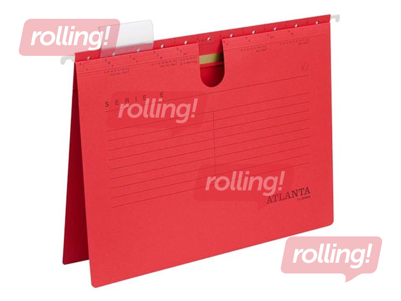 Rippkaaned Atlanta, punane