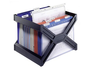 Dokumentide alus Durable , A4, plastikust, must