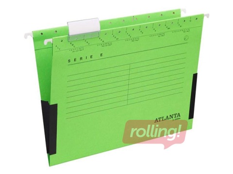 Suspension file pocket Atlanta, Serie-E Atlanta, A4, green