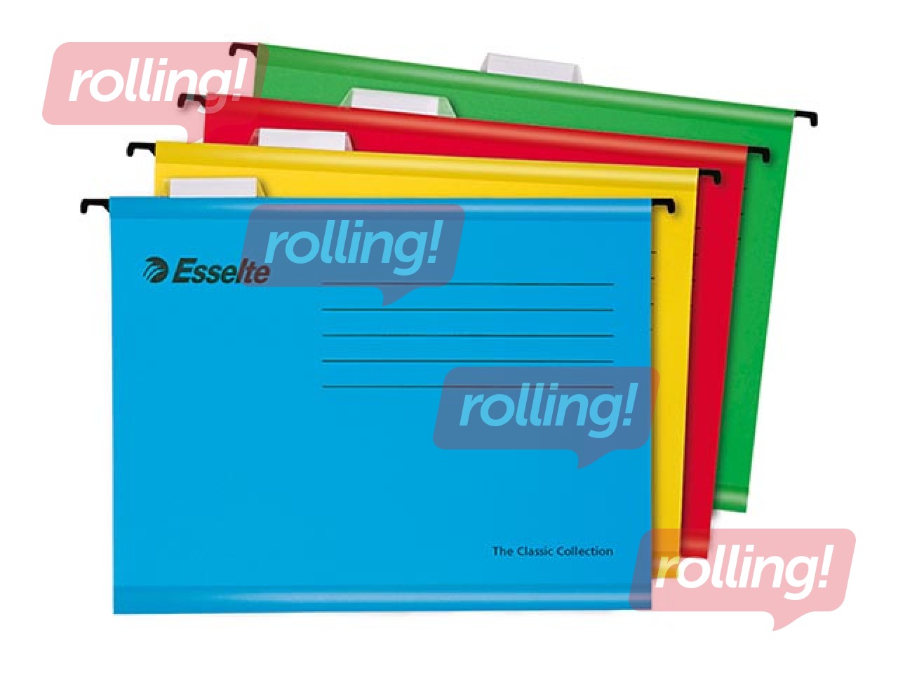 Rippkaaned Esselte Classic, A4, sinine