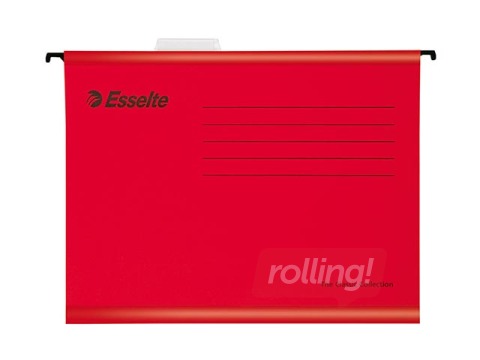 Подвесные папки Esselte Classic, красные