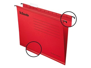 Rippkaaned Esselte Classic, A4, punane