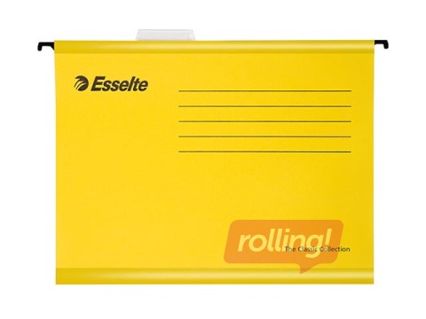 Подвесные папки Esselte Classic, желтые