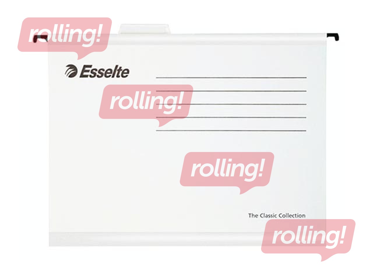 Rippkaaned Esselte Classic, A4, valge 