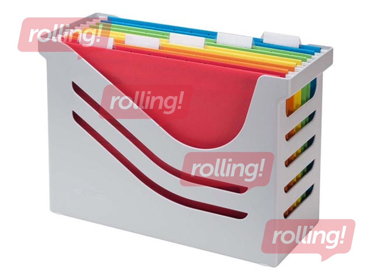 Rippkaante kast Jalema A4, 5 rippkaant, hall