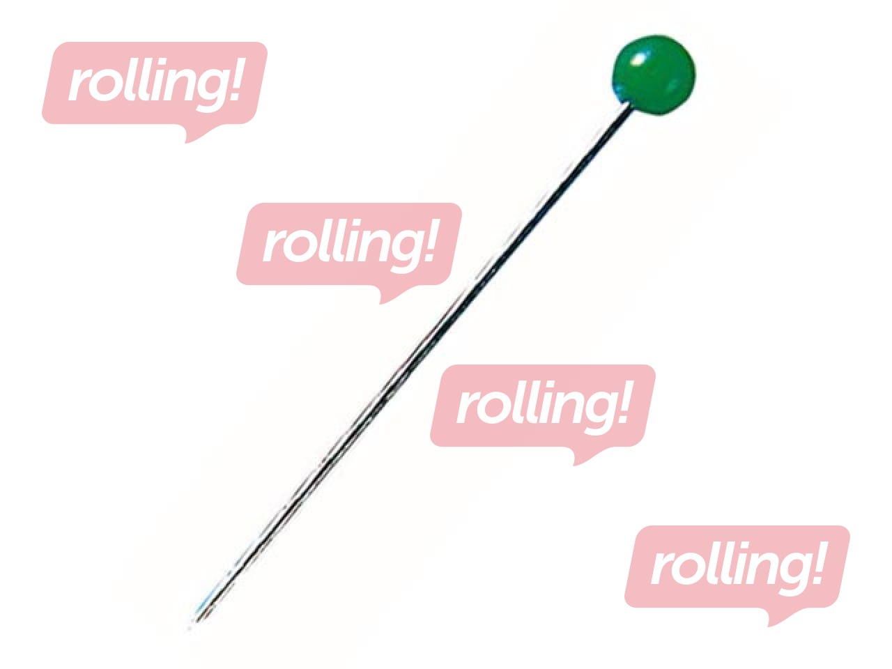 Nööpnõelad Wedo, 100 tk.