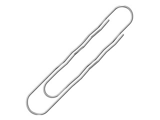 Paper Clips Alco, galvanized, 77mm, 100 pcs.