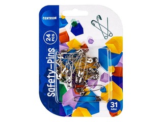 Safety pins 31mm, 24 pcs.