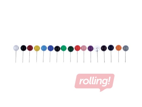 Pins ALCO, black, 8x16mm