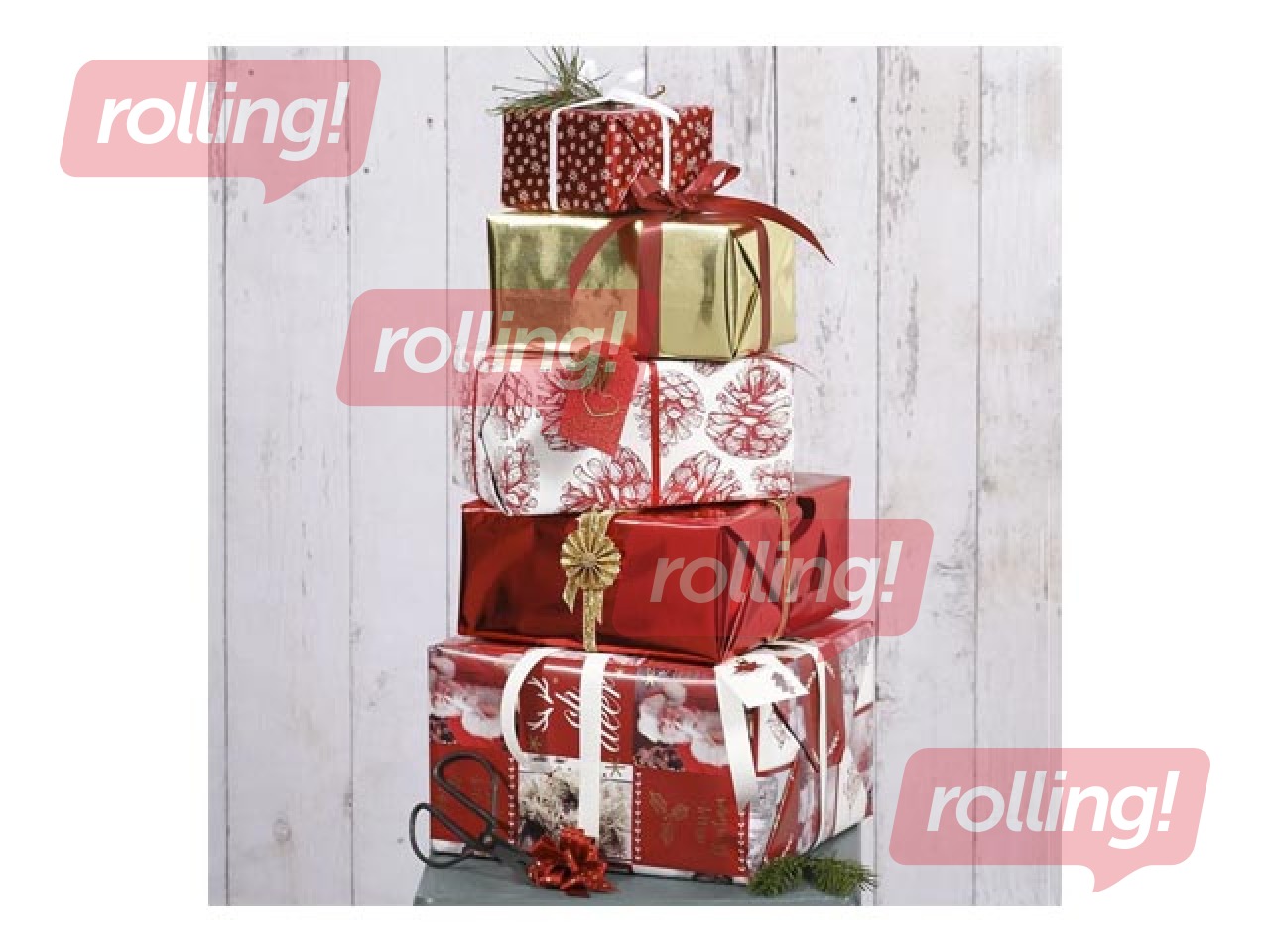 Saspraudes Sirds, zelta, 30x20mm, 6 gab.